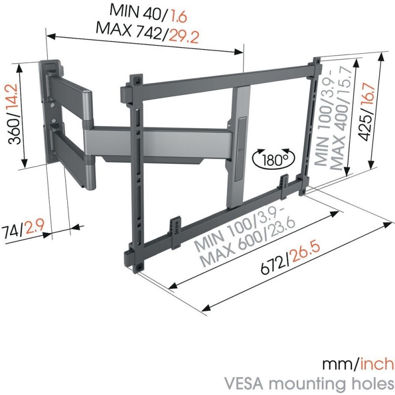 Кріплення для телевізора Vogels TVM 5845