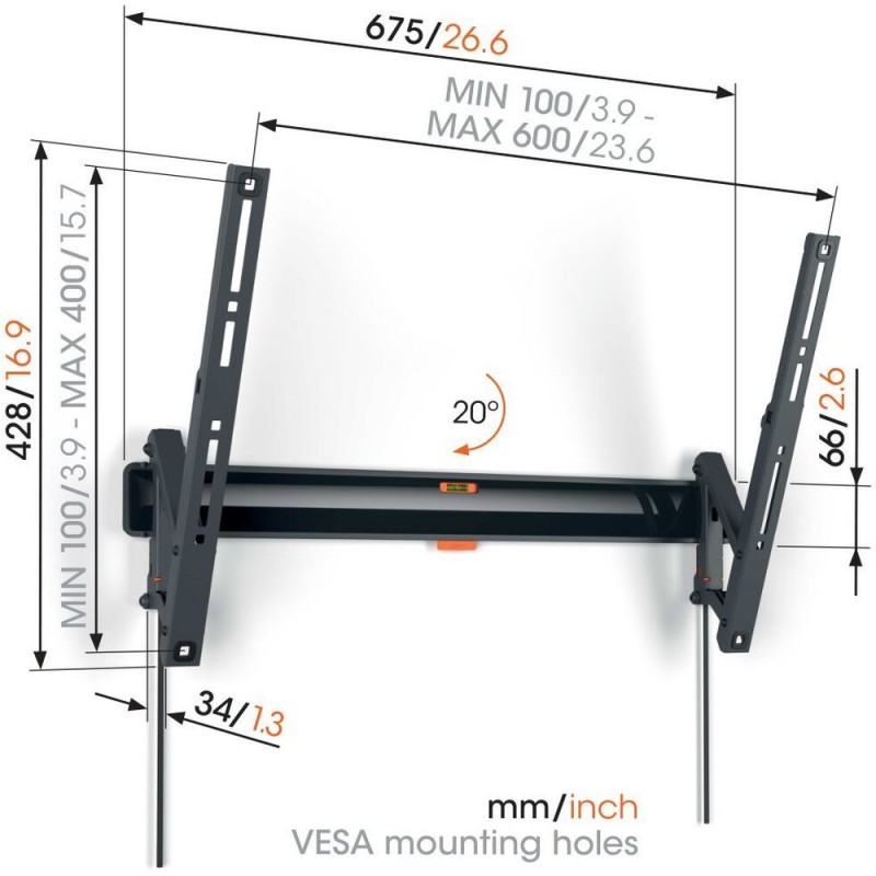 Крепление для телевизора Vogels TVM 3613