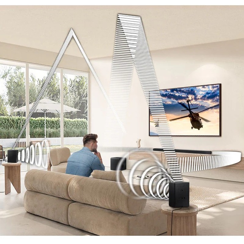 Ультратонкий саундбар Samsung HW-S800D/UA